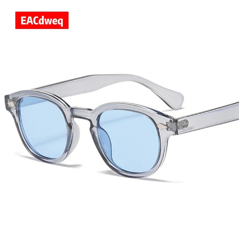 Vintage Fashion Female - Okulary przeciwsłoneczne vintage okrągłe damskie męskie