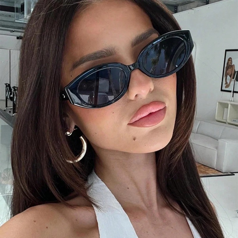 Vintage Fashion Female - Okulary przeciwsłoneczne damskie w stylu vintage,