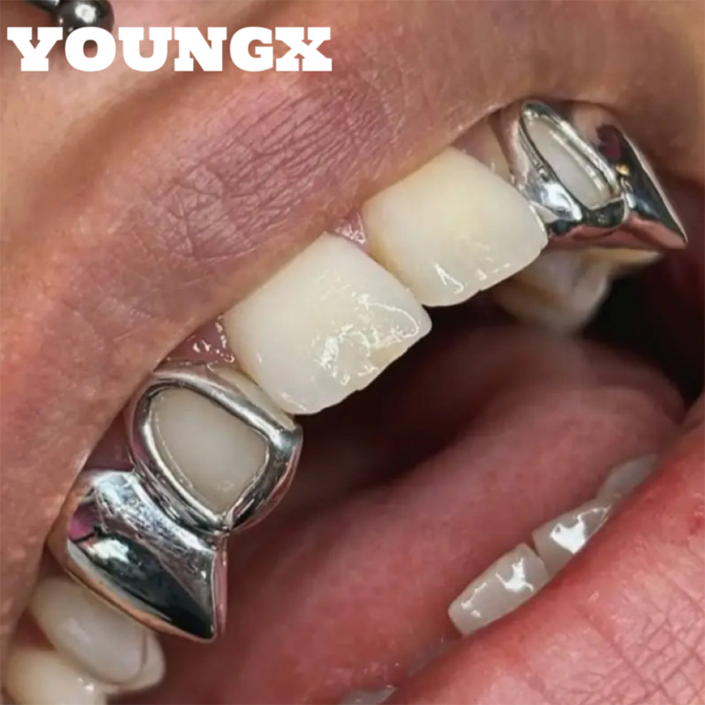 Vintage Fashion Guild - YOUNGX Hip Hop Podwójne, Puste, Błyszczące