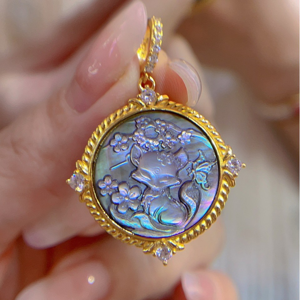 925 Sterling Silver Inlaid She – Vintage Fashion Center recenzja i cena