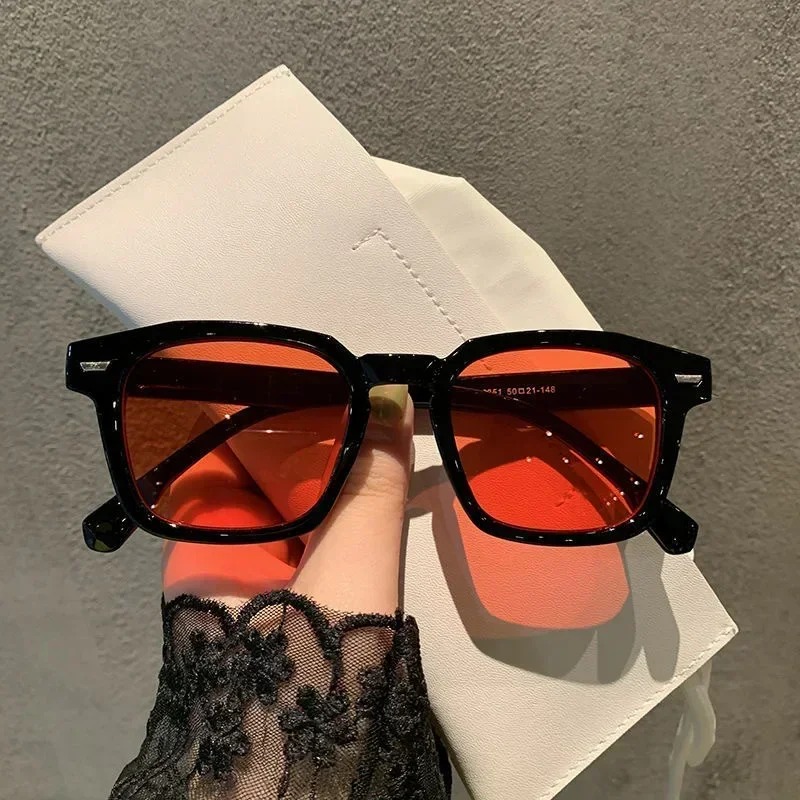 Męskie prostokątne okulary prz – Vintage Fashion Female recenzja i cena