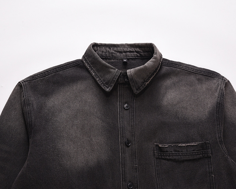 Męska kurtka jeansowa z przeta – Vintage Fashion Jacket recenzja i cena