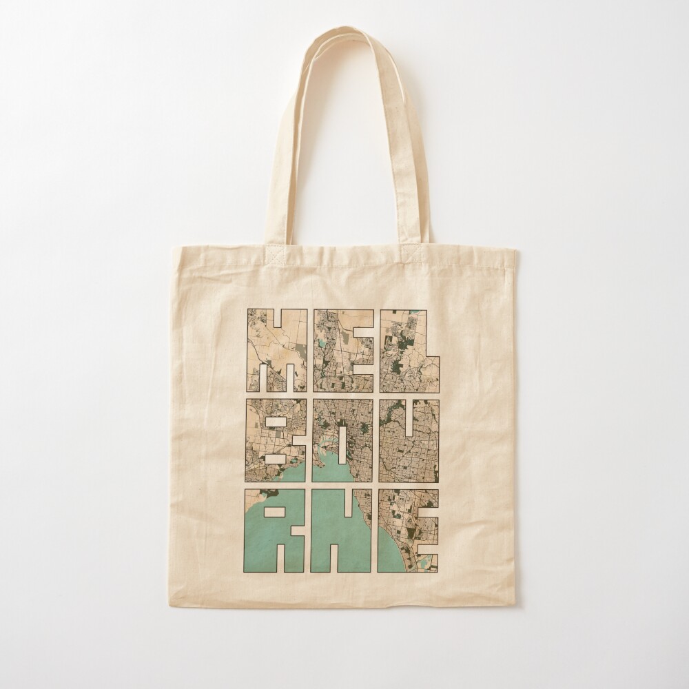 Mapa Melbourne w Australii - T – Vintage Fashion Melbourne recenzja i cena