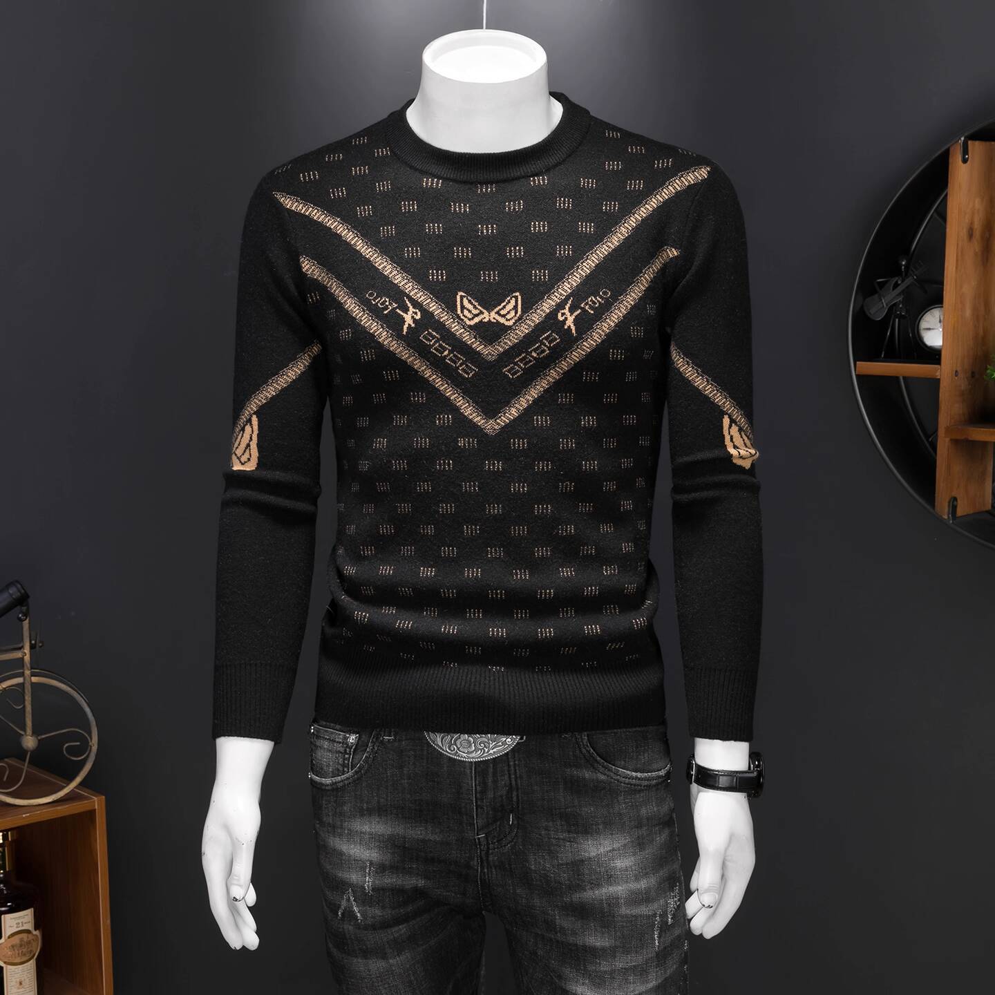 Sweter męski w stylu vintage n – Vintage Fashion Club recenzja i cena