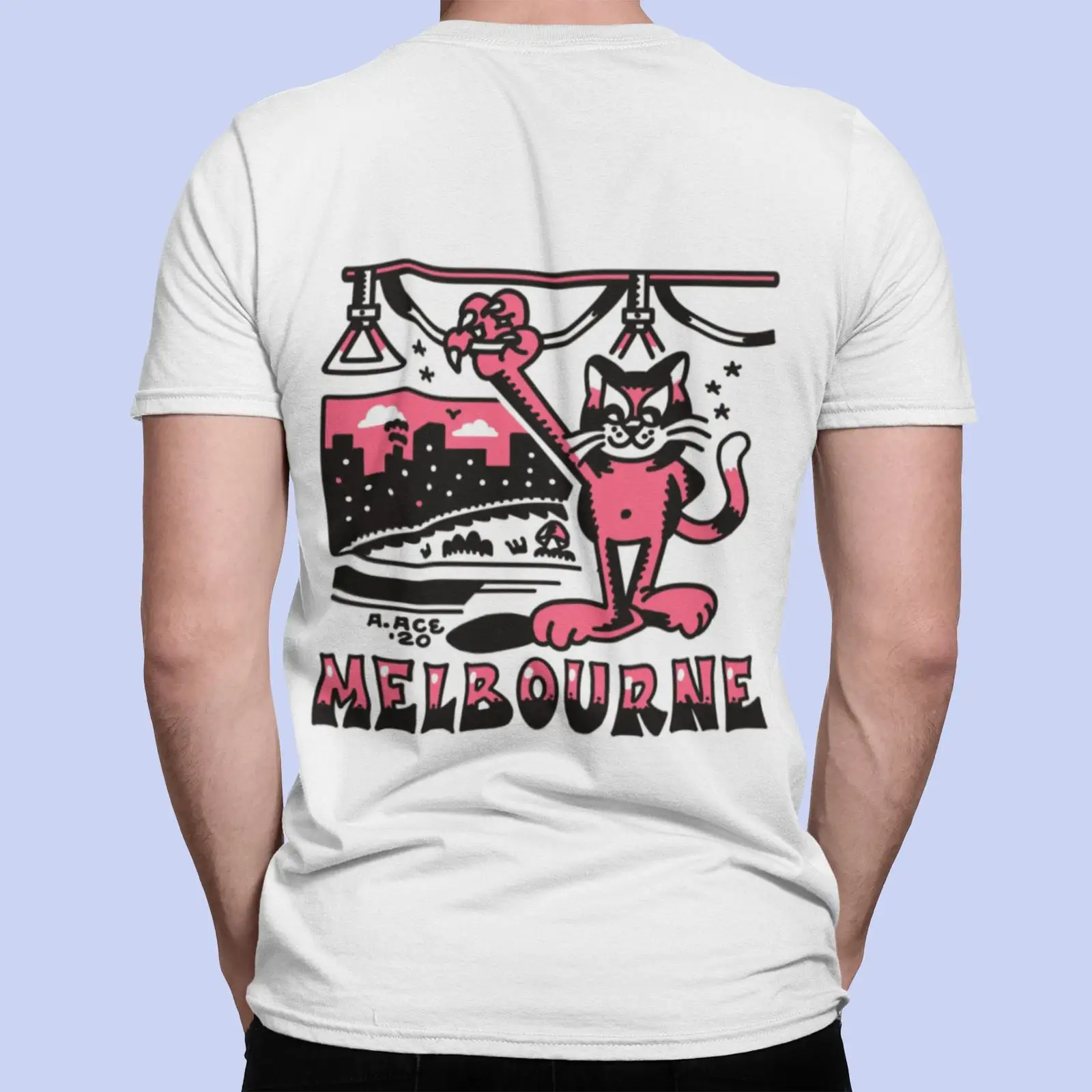 Koszulka Melbourne Tram z psyc – Vintage Fashion Melbourne recenzja i cena