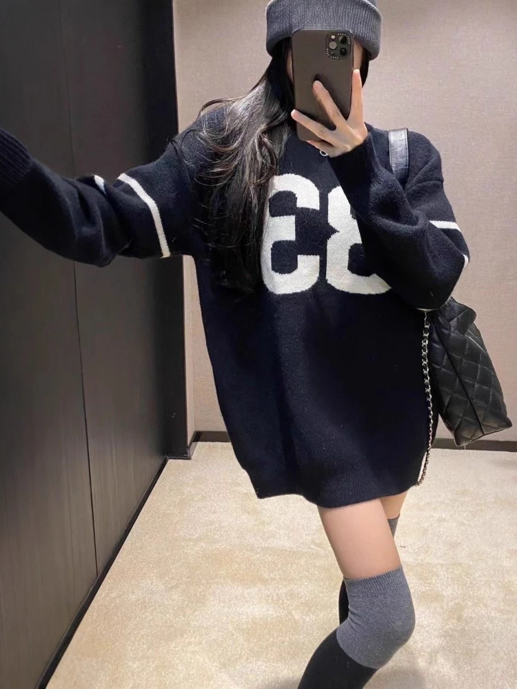 Sweter damski w stylu Y2K vint – Vintage Fashion recenzja i cena