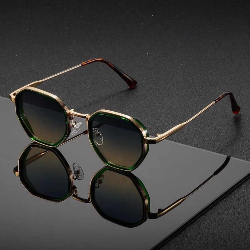1 Para Unisex Okrągłych Metalo – Vintage Fashion Female recenzja i cena