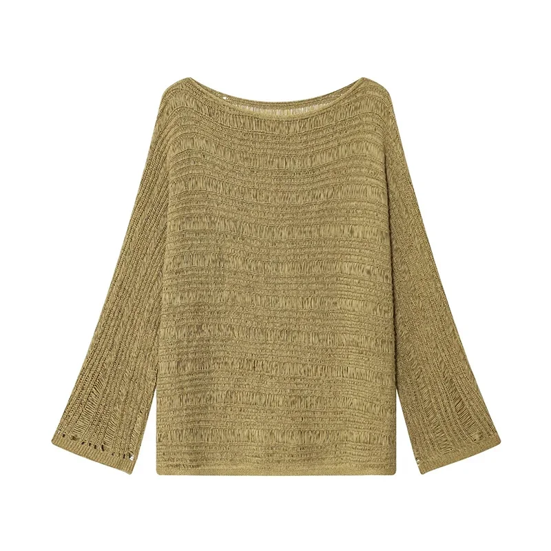 Damski sweter z dzianiny z dek – Vintage Fashion recenzja i cena