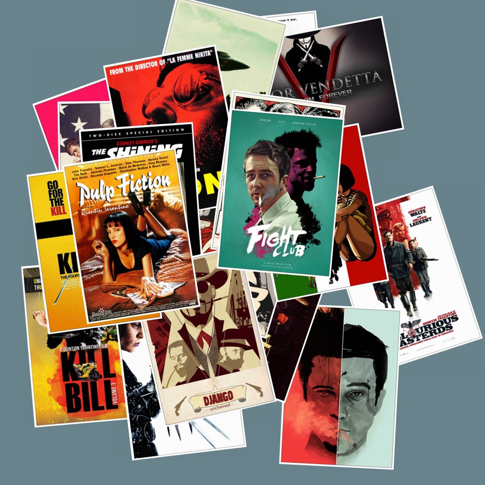25 szt. Klasyczny film plakaty – Vintage Fashion Magazines recenzja i cena