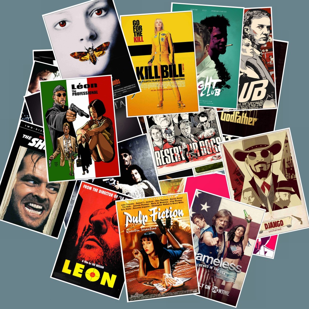 25 szt. Klasyczny film plakaty – Vintage Fashion Magazines recenzja i cena