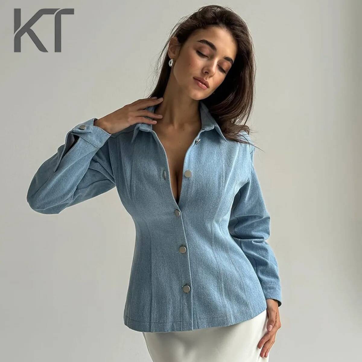 KT Vintage Dżinsowa Koszula Da – Vintage Fashion recenzja i cena