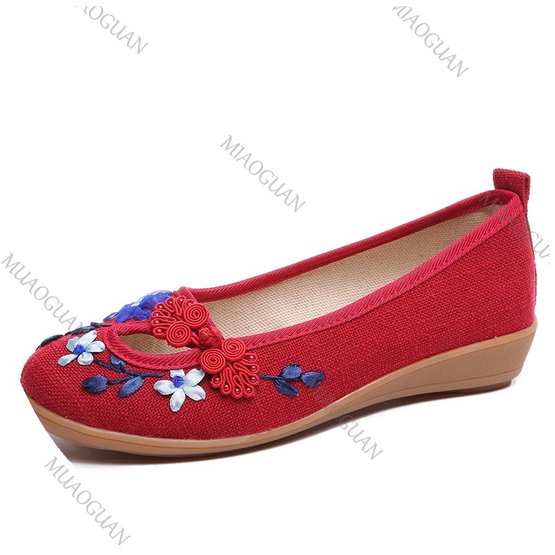 Haftowane damskie wygodne buty – Vintage Fashion Female recenzja i cena