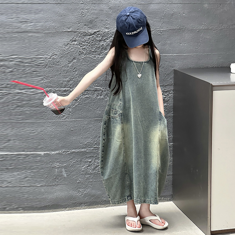 Vintage Blue Children Girls Wy – Vintage Fashion Outfit recenzja i cena