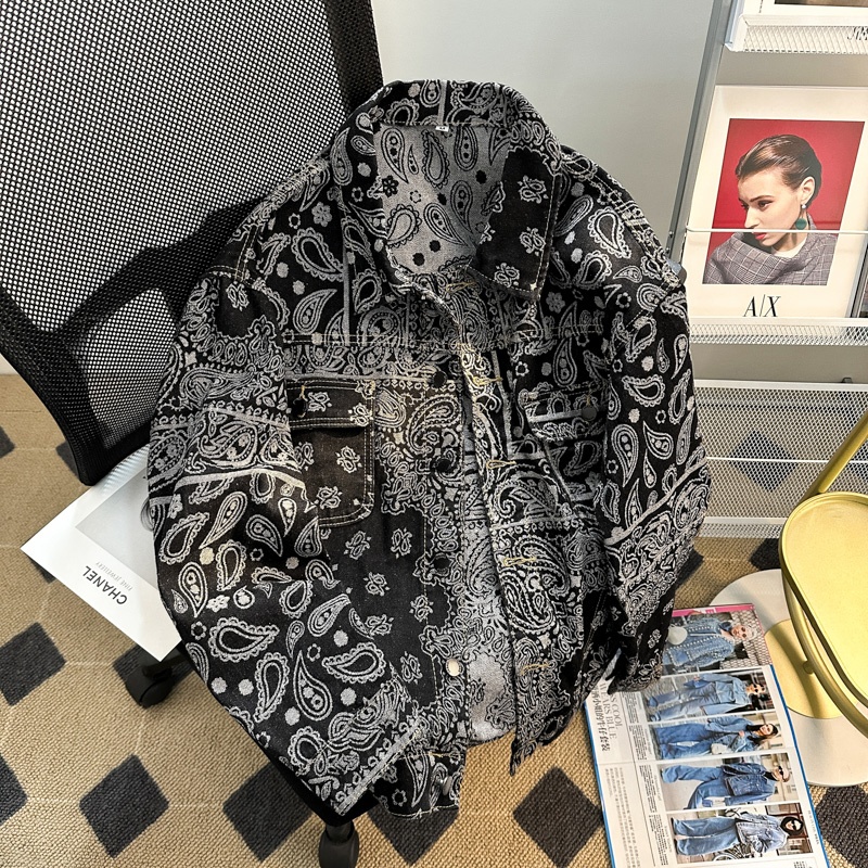 Męska kurtka jeansowa w stylu  – Vintage Fashion Jacket recenzja i cena